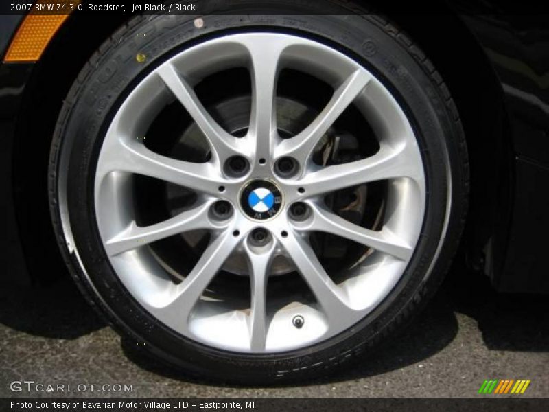 Jet Black / Black 2007 BMW Z4 3.0i Roadster
