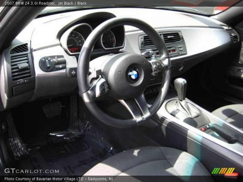 Jet Black / Black 2007 BMW Z4 3.0i Roadster