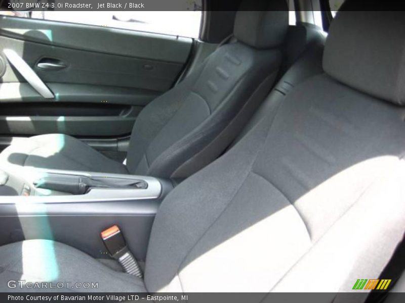 Jet Black / Black 2007 BMW Z4 3.0i Roadster