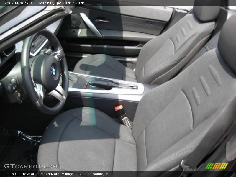 Jet Black / Black 2007 BMW Z4 3.0i Roadster