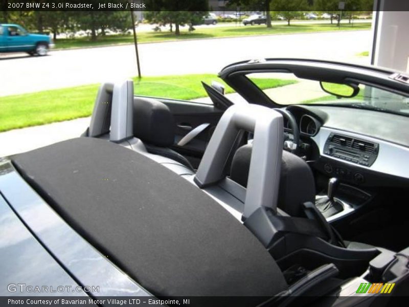 Jet Black / Black 2007 BMW Z4 3.0i Roadster