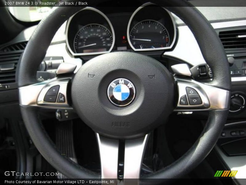 Jet Black / Black 2007 BMW Z4 3.0i Roadster
