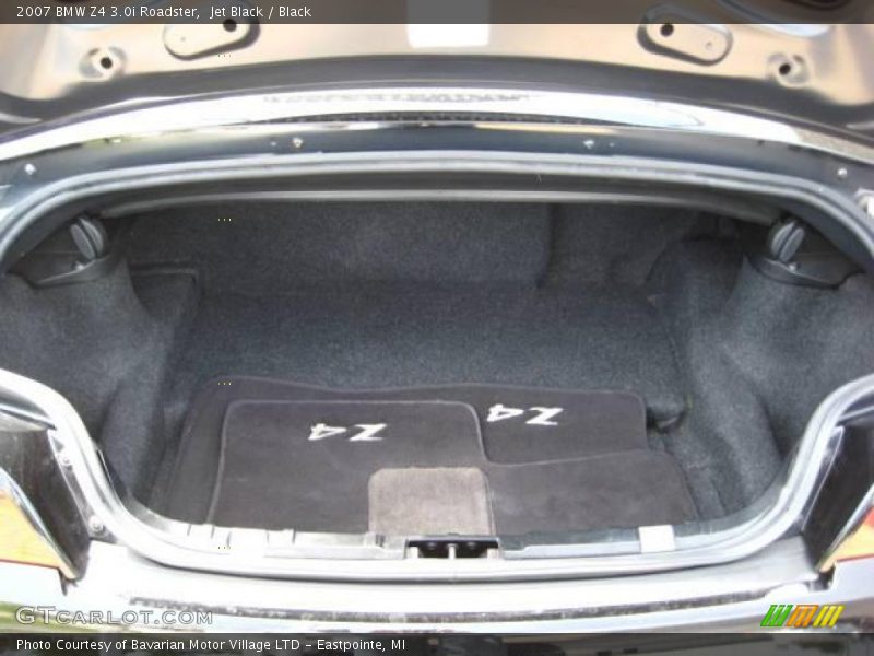 Jet Black / Black 2007 BMW Z4 3.0i Roadster