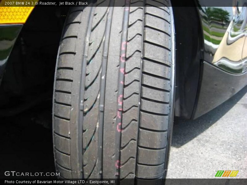 Jet Black / Black 2007 BMW Z4 3.0i Roadster