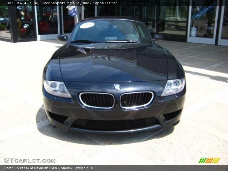 Black Sapphire Metallic / Black Nappa Leather 2007 BMW M Coupe