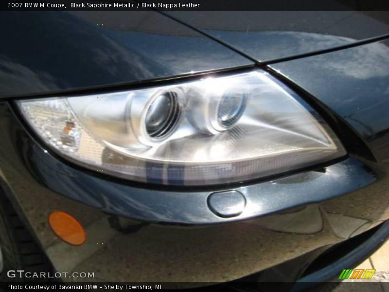 Black Sapphire Metallic / Black Nappa Leather 2007 BMW M Coupe