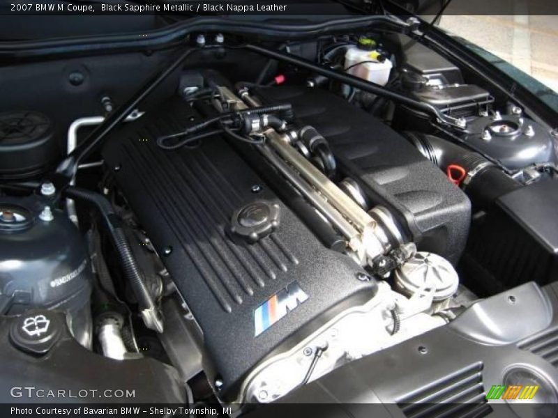 Black Sapphire Metallic / Black Nappa Leather 2007 BMW M Coupe