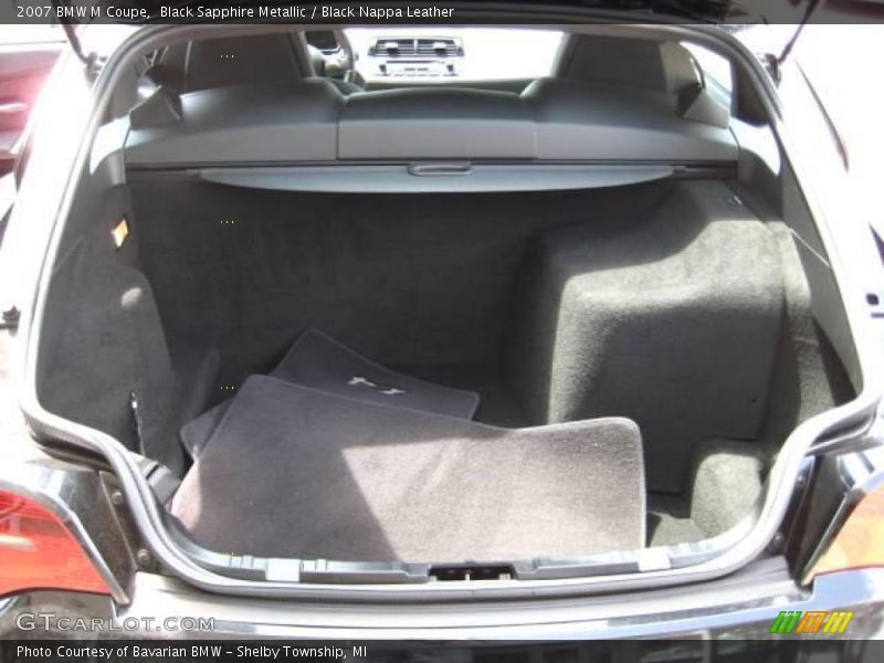Black Sapphire Metallic / Black Nappa Leather 2007 BMW M Coupe