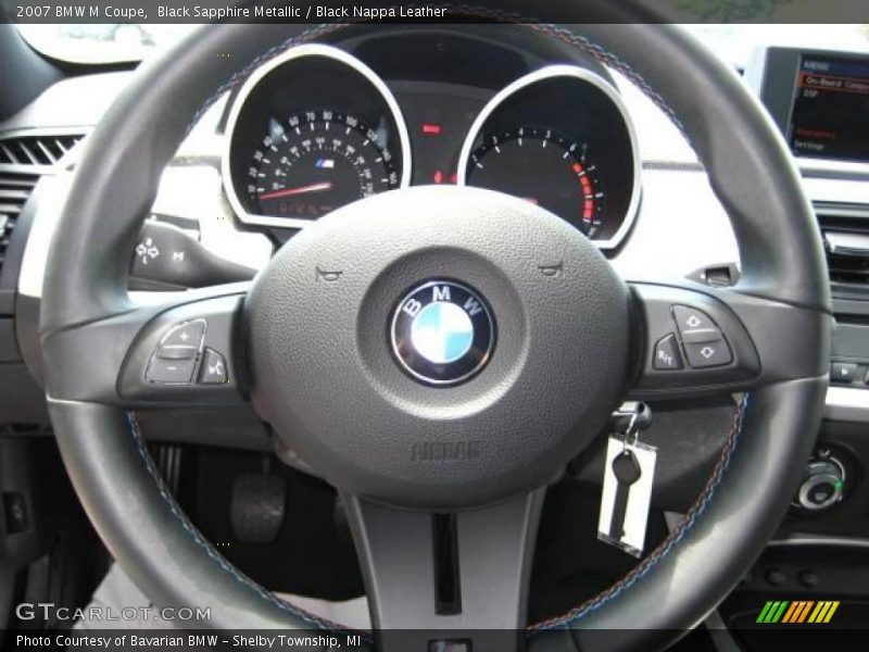 Black Sapphire Metallic / Black Nappa Leather 2007 BMW M Coupe