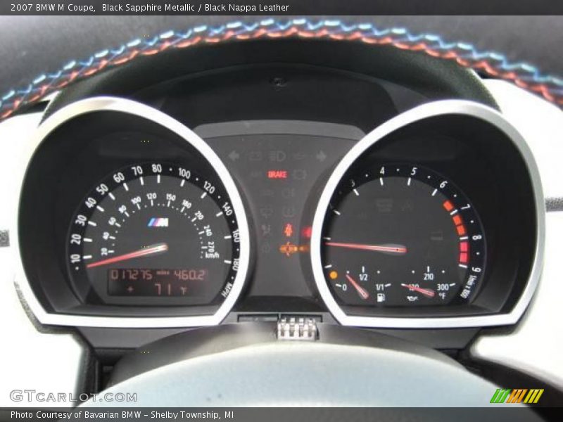 Black Sapphire Metallic / Black Nappa Leather 2007 BMW M Coupe