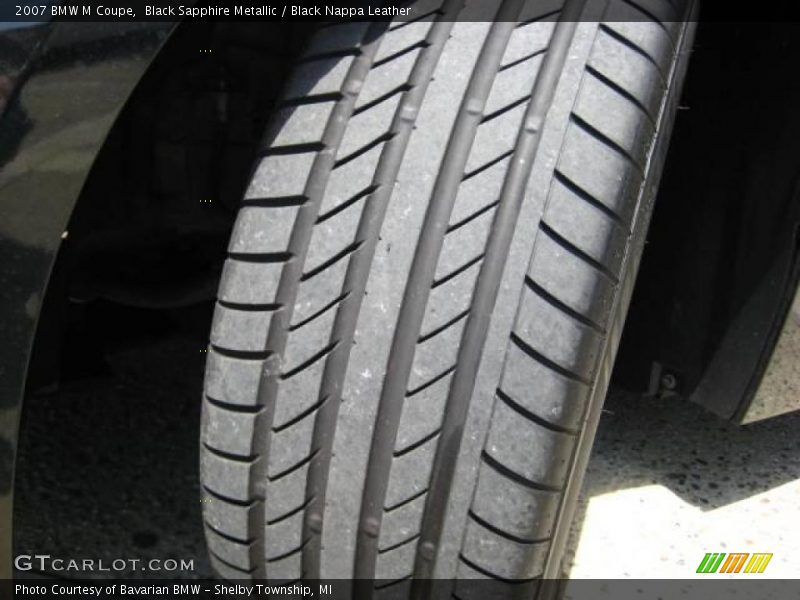 Black Sapphire Metallic / Black Nappa Leather 2007 BMW M Coupe