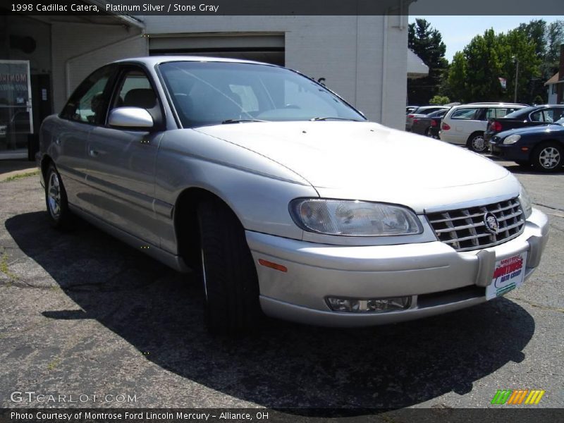 Platinum Silver / Stone Gray 1998 Cadillac Catera