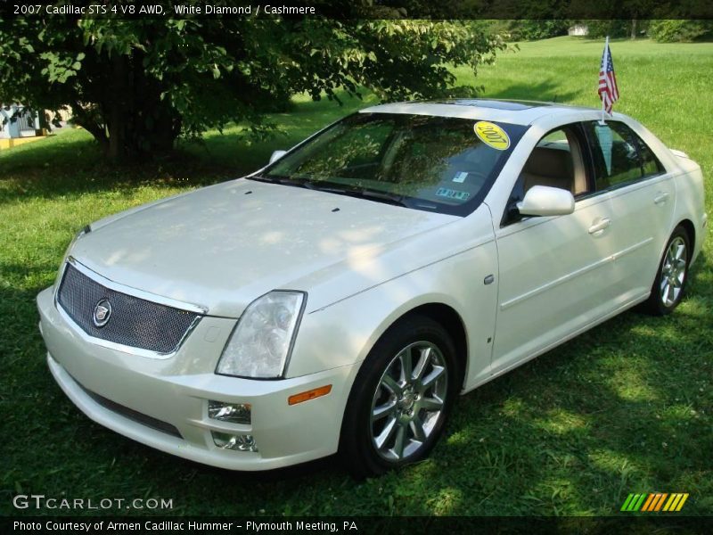White Diamond / Cashmere 2007 Cadillac STS 4 V8 AWD