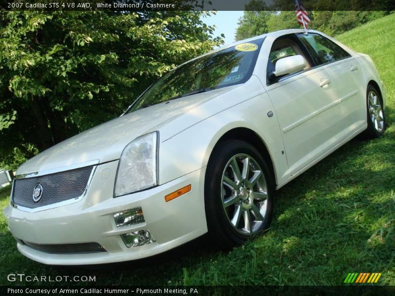 White Diamond / Cashmere 2007 Cadillac STS 4 V8 AWD