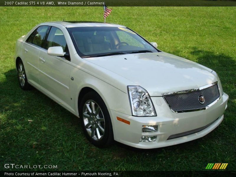 White Diamond / Cashmere 2007 Cadillac STS 4 V8 AWD