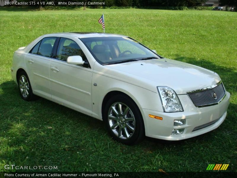 White Diamond / Cashmere 2007 Cadillac STS 4 V8 AWD