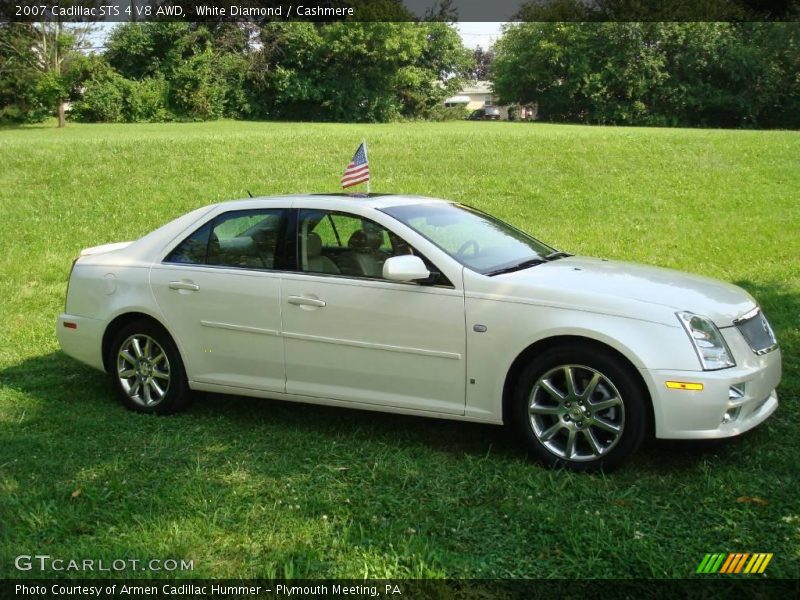 White Diamond / Cashmere 2007 Cadillac STS 4 V8 AWD