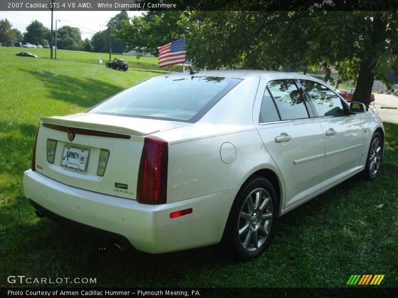 White Diamond / Cashmere 2007 Cadillac STS 4 V8 AWD