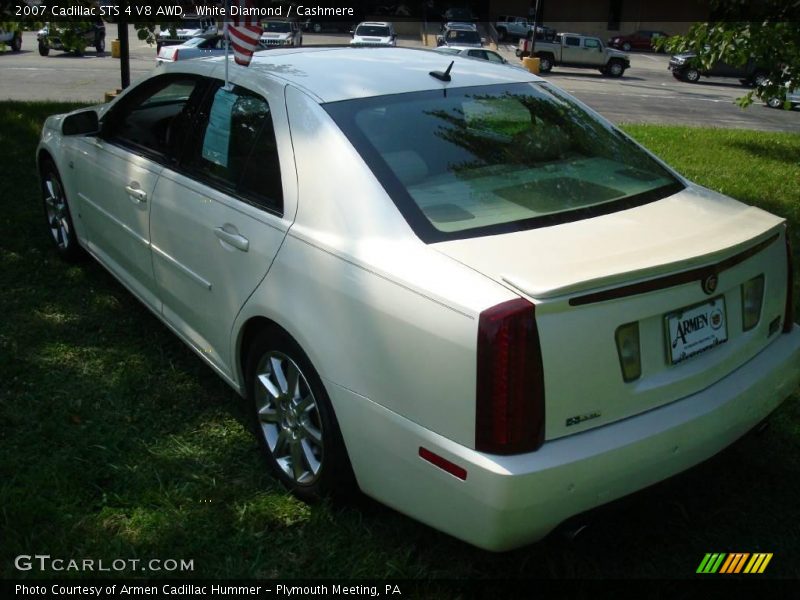 White Diamond / Cashmere 2007 Cadillac STS 4 V8 AWD
