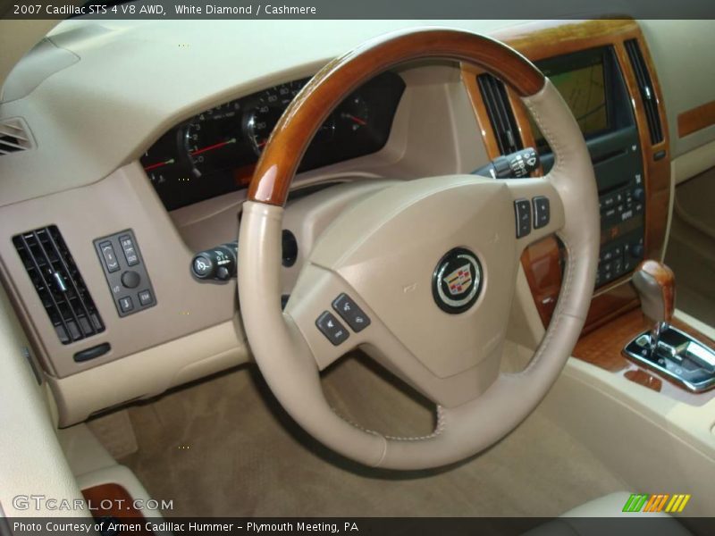 White Diamond / Cashmere 2007 Cadillac STS 4 V8 AWD