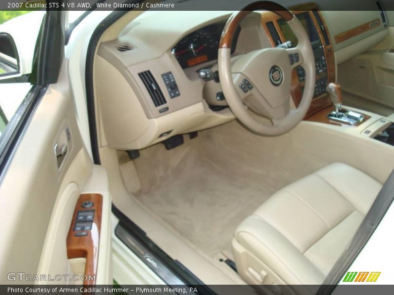 White Diamond / Cashmere 2007 Cadillac STS 4 V8 AWD