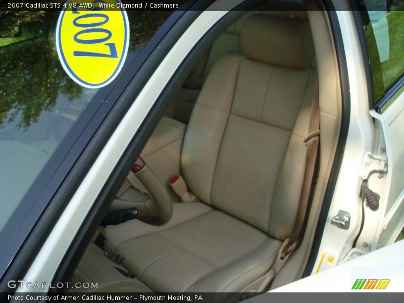 White Diamond / Cashmere 2007 Cadillac STS 4 V8 AWD