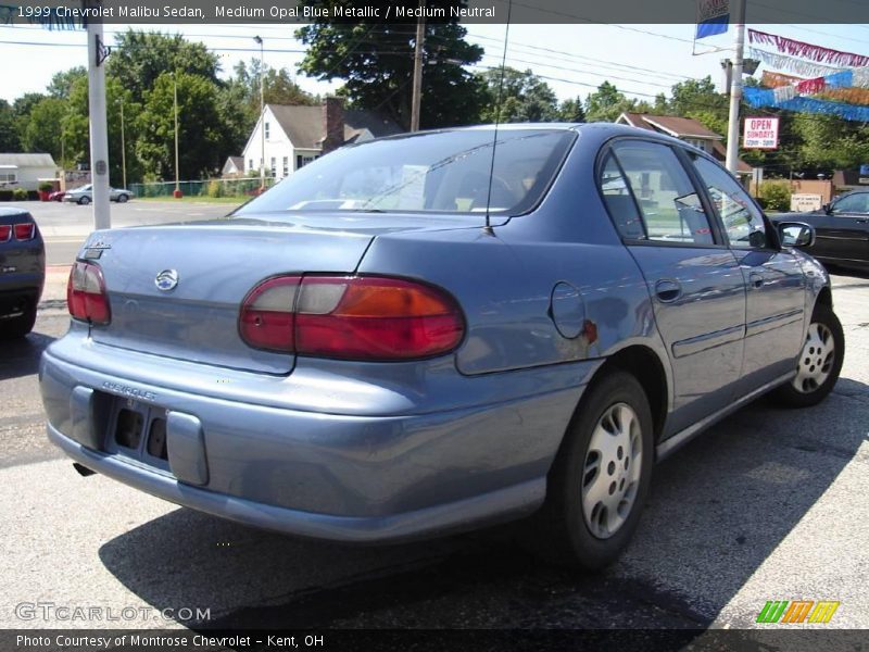 Medium Opal Blue Metallic / Medium Neutral 1999 Chevrolet Malibu Sedan