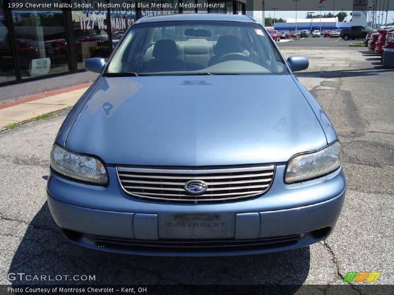 Medium Opal Blue Metallic / Medium Neutral 1999 Chevrolet Malibu Sedan