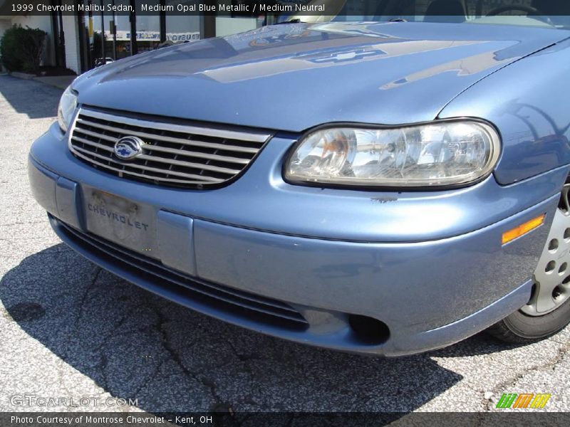 Medium Opal Blue Metallic / Medium Neutral 1999 Chevrolet Malibu Sedan