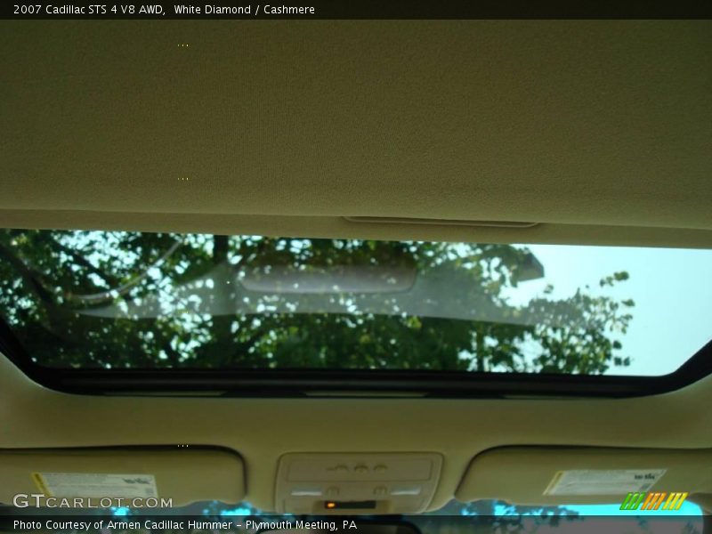 White Diamond / Cashmere 2007 Cadillac STS 4 V8 AWD