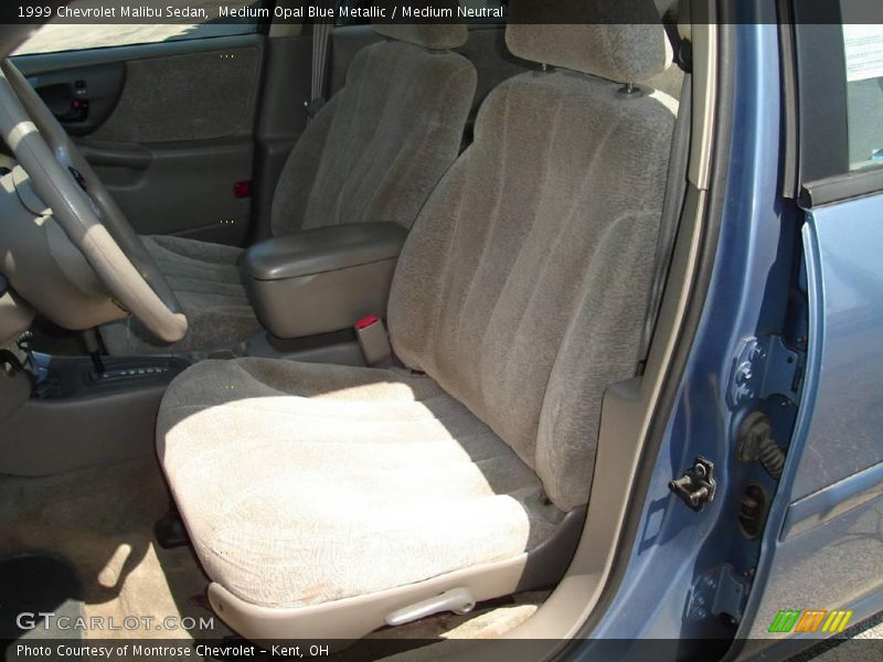 Medium Opal Blue Metallic / Medium Neutral 1999 Chevrolet Malibu Sedan