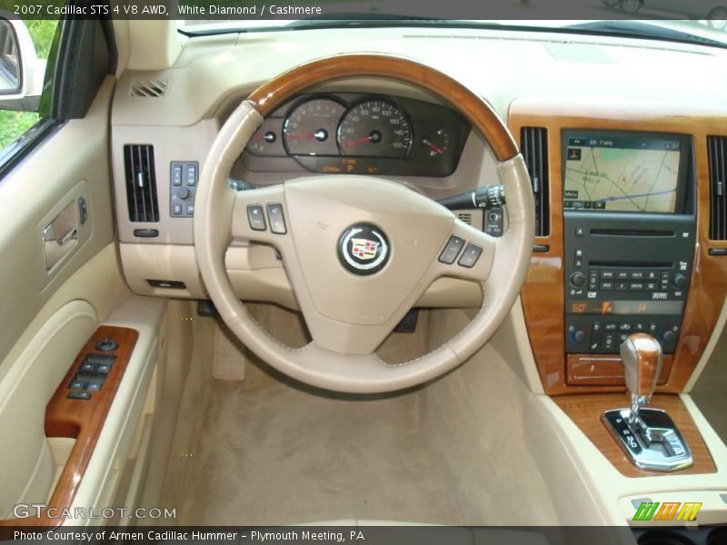 White Diamond / Cashmere 2007 Cadillac STS 4 V8 AWD