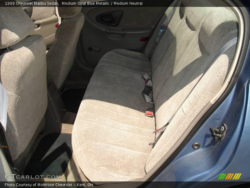 Medium Opal Blue Metallic / Medium Neutral 1999 Chevrolet Malibu Sedan