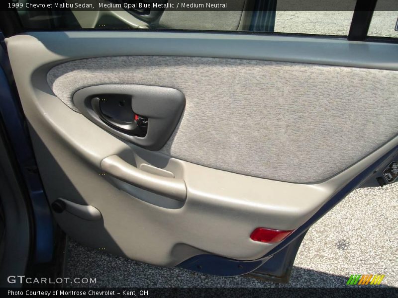 Medium Opal Blue Metallic / Medium Neutral 1999 Chevrolet Malibu Sedan