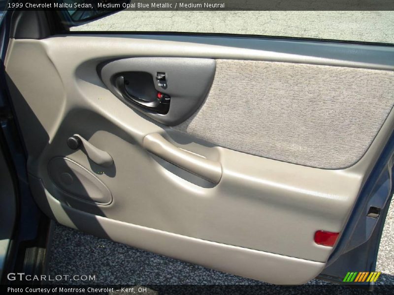 Medium Opal Blue Metallic / Medium Neutral 1999 Chevrolet Malibu Sedan