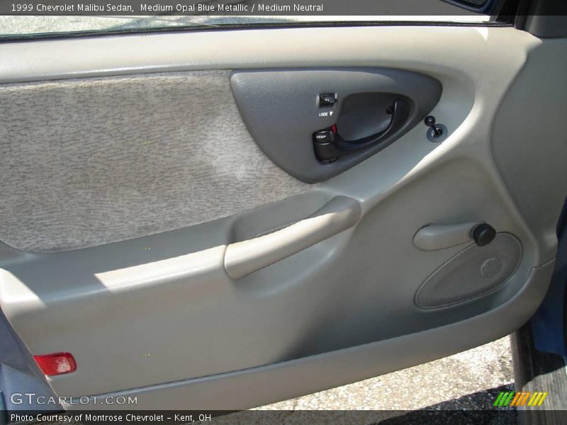 Medium Opal Blue Metallic / Medium Neutral 1999 Chevrolet Malibu Sedan