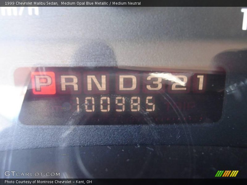 Medium Opal Blue Metallic / Medium Neutral 1999 Chevrolet Malibu Sedan