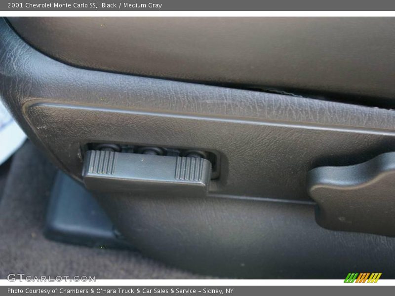 Black / Medium Gray 2001 Chevrolet Monte Carlo SS