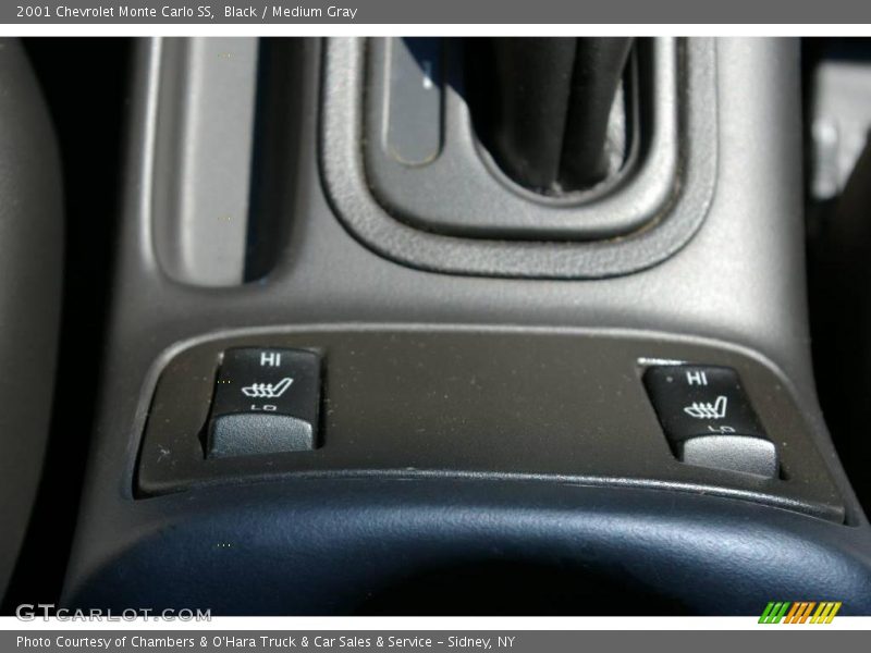 Black / Medium Gray 2001 Chevrolet Monte Carlo SS