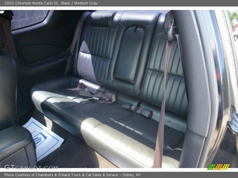 Black / Medium Gray 2001 Chevrolet Monte Carlo SS