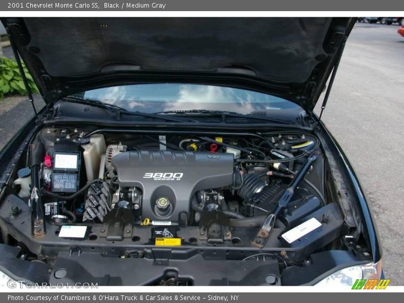 Black / Medium Gray 2001 Chevrolet Monte Carlo SS