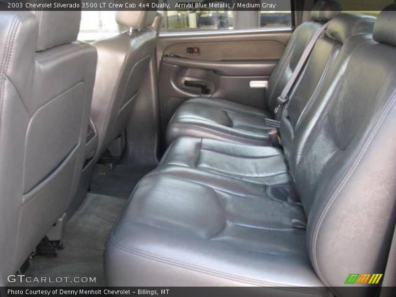 Arrival Blue Metallic / Medium Gray 2003 Chevrolet Silverado 3500 LT Crew Cab 4x4 Dually