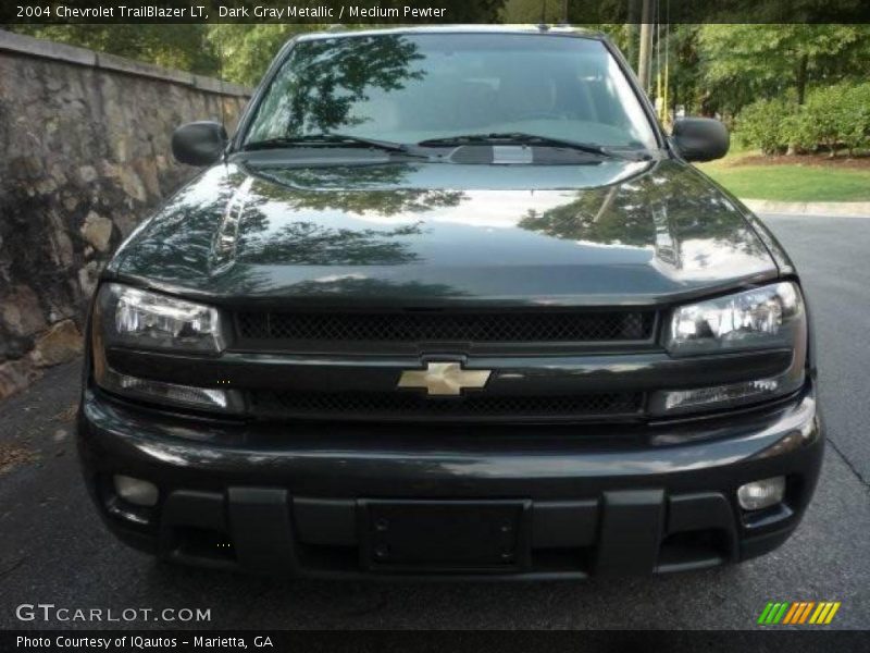 Dark Gray Metallic / Medium Pewter 2004 Chevrolet TrailBlazer LT