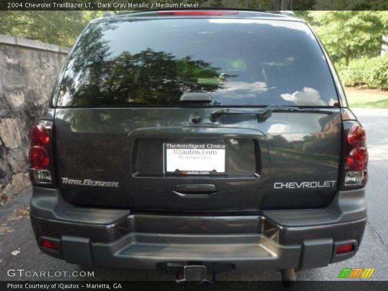 Dark Gray Metallic / Medium Pewter 2004 Chevrolet TrailBlazer LT