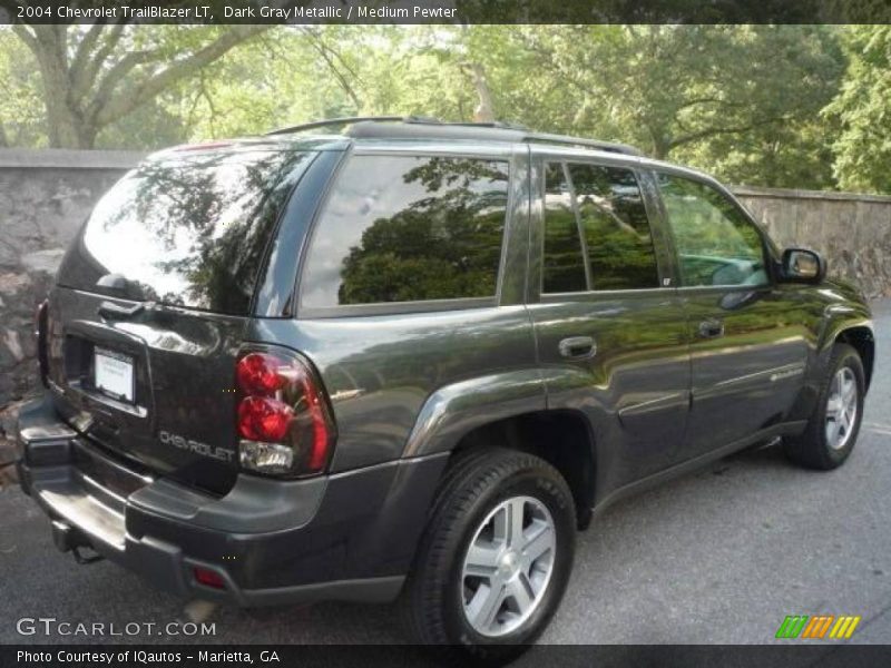 Dark Gray Metallic / Medium Pewter 2004 Chevrolet TrailBlazer LT