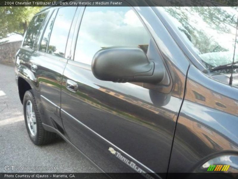 Dark Gray Metallic / Medium Pewter 2004 Chevrolet TrailBlazer LT