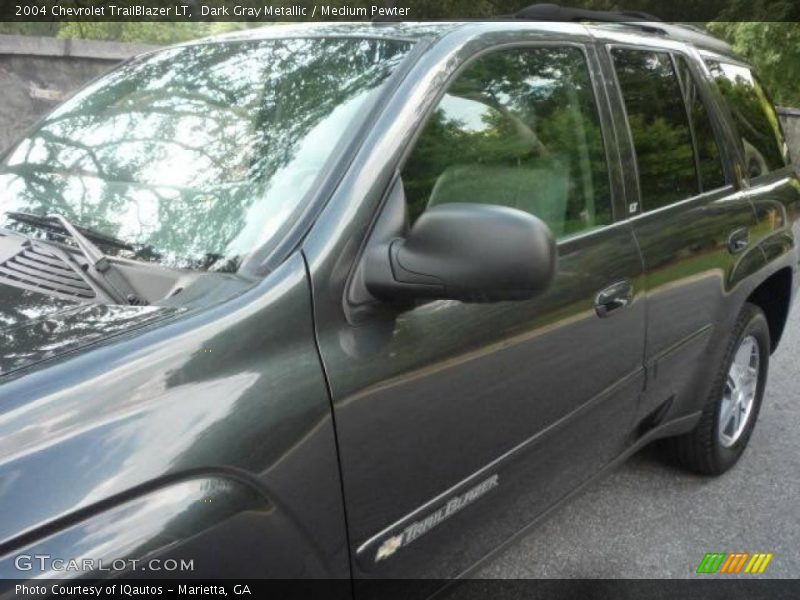 Dark Gray Metallic / Medium Pewter 2004 Chevrolet TrailBlazer LT