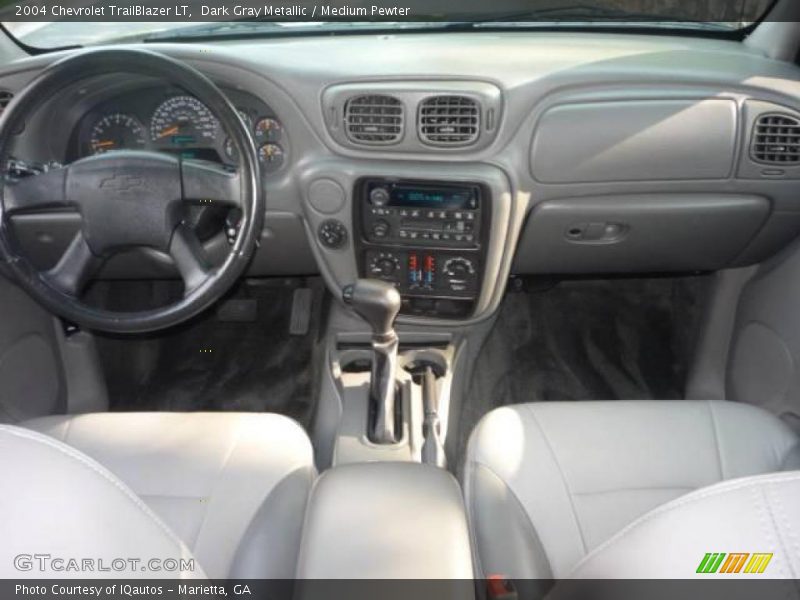 Dark Gray Metallic / Medium Pewter 2004 Chevrolet TrailBlazer LT