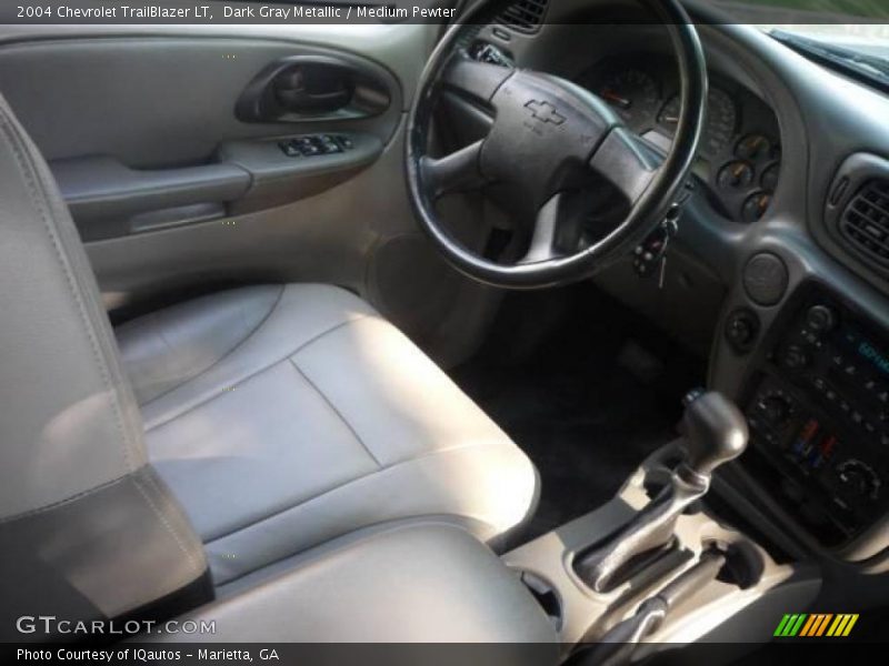 Dark Gray Metallic / Medium Pewter 2004 Chevrolet TrailBlazer LT