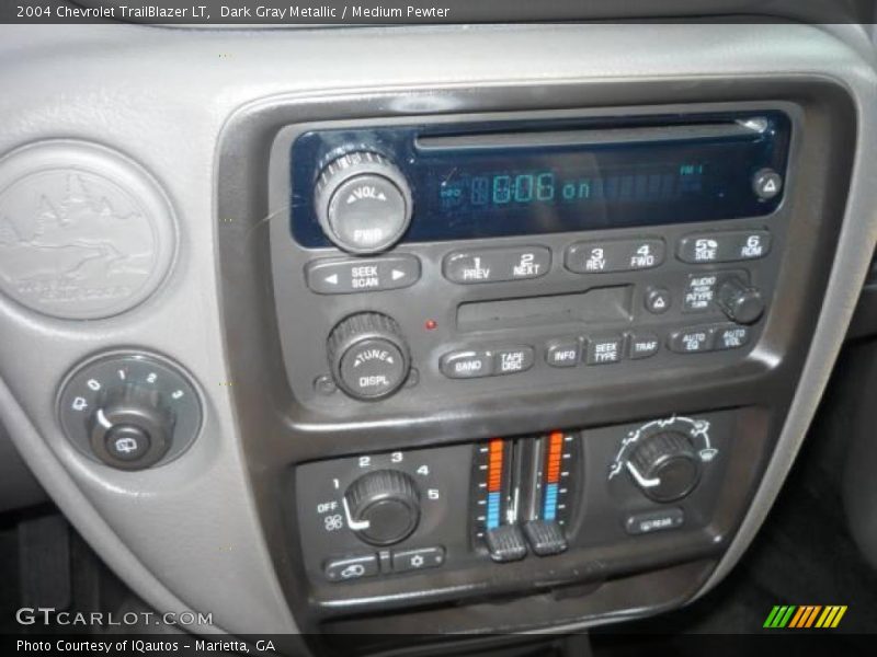 Dark Gray Metallic / Medium Pewter 2004 Chevrolet TrailBlazer LT